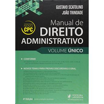 Manual de Direito Administrativo - Vol. Único - 4ª Ed. 2016 - 1