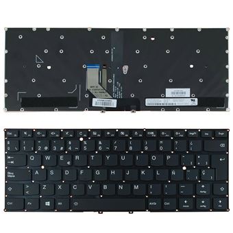 Teclado para Computador Portátil Lenovo Yoga 910-13Ikb Yoga 5 Pro - 1