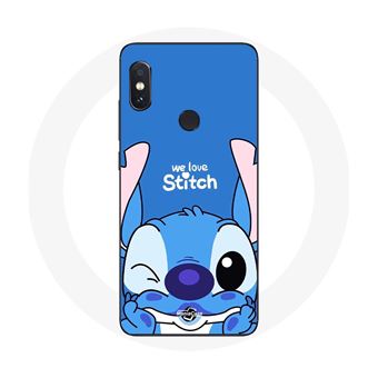 Capa Maniacase para Xiaomiredmi Note 5 Ai Dual Camera Stitch Bonitinho Fundo Azul - 1