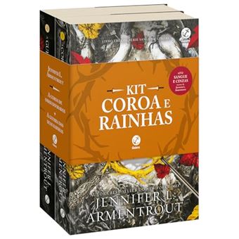 Kit Coroa E Rainhas Vol. 3 E 4 Sangue E Cinzas - 1