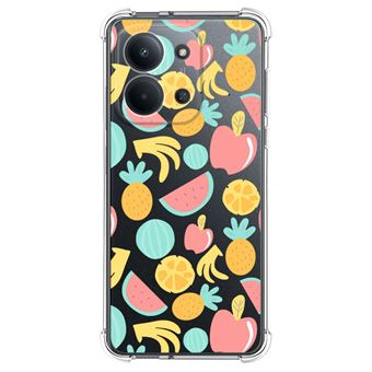 Capa Tumundosmartphone de silicone à prova de choque para Xiaomi Redmi 15C 4G / 5G | Design de frutas 02 desenhos - 1