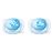 Chupeta para bebé philips avent scf222/20 ultra soft pacifier ortodontia azul_1