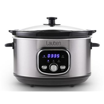 Panela de Cozedura Lenta Lauben LBNSC3500SB | Aço inoxidável - 1