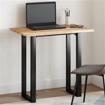 Tampo de mesa vidaXL | retangular | 80x50x2 cm | madeira de acácia maciça - 1