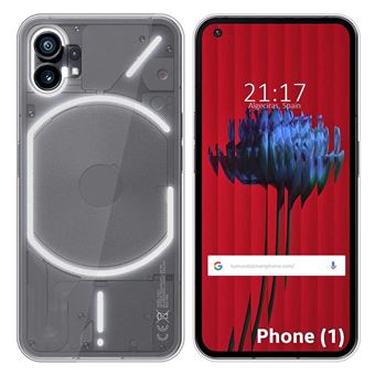 Capa Tumundosmartphone de TPU de gel de silicone transparente para Nothing Phone 1 - 1