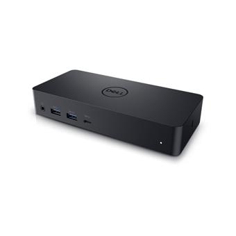 DELL D6000 USB 3.0 (3.1 Gen 1) Type-C Preto base & duplicador de portas - 1
