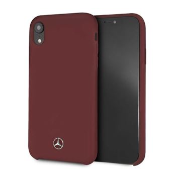 Capa de Silicone Mercedes Benz para iPhone XR | Bordeux - 1