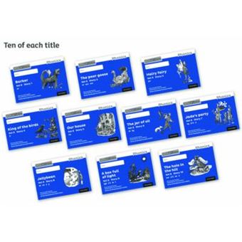 Read Write Inc Phonics Black And White Blue Set 6 Storybooks Pack Of 100 - 1