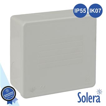 Caixa De Passagem Estanque Solera Lisa 100X100X45Mm - 1