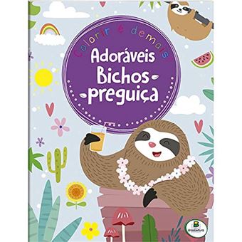 Colorir É Demais! Adoráveis Bichos-Preguiça - 1