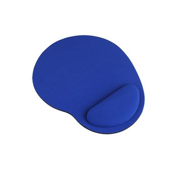 Tapete de Rato Gandy H-02 com Suporte para Pulso Almofadado - Azul - 1