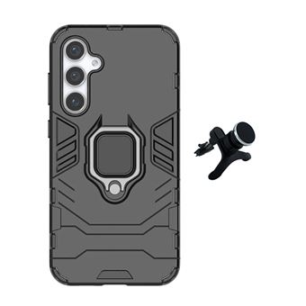 Kit Suporte Magnético com Pernas + Capa de Proteção Militar Magnética Gift4Me para Samsung Galaxy S24 FE | Preto - 1