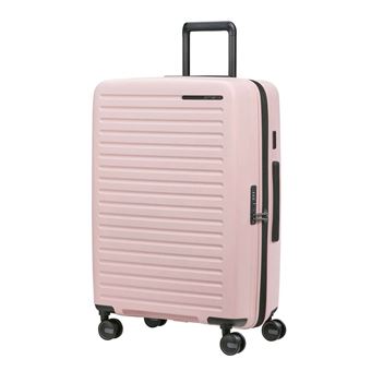 Mala de Viagem Média Expansível Samsonite Restackd | 68 cm | 4 Rodas - Rosa - 1