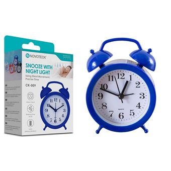 Despertador Clássico NOVOTECK CK-009 | Azul - 1