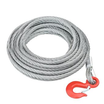 Cabo de Aço vidaXL 3200 kg 20 m - 1