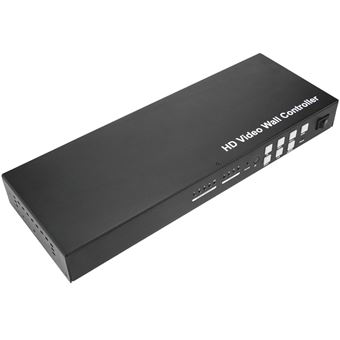 Processador de Vídeo BeMatik 4 Ecrãs 2X2 1X4 4X1 HDMI CVBS VGA USB expansível - 1