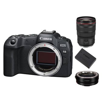 Canon EOS R8 Body+EF-EOS R Mount Adapter+ LP-E17 Battery+Canon RF 24-70mm f2.8L IS USM - 1