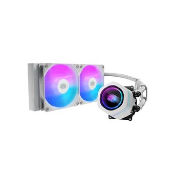 Kit de Arrefecimento Líquido Cooler Master MasterLiquid Core Nex | Branco - 1