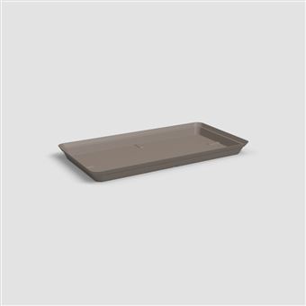 Pires Artevasi Capri Rectangular Saucer Xl | Cinzento-acastanhado - 1