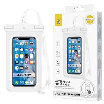 Bolsa Waterproof One Plus NR9270  para  TCL 10 Pro - Branco - 1