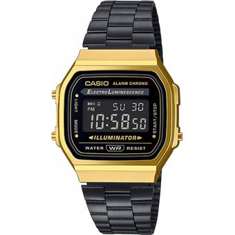 Relógio Casio Vintage A168WEGB-1BEF | Preto - 1