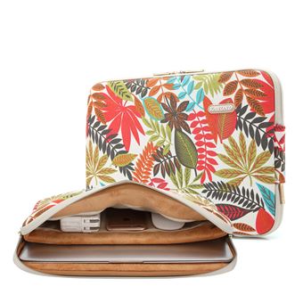 Sleeve Protetora HSMY Padrão de Folha de Bordo para Computador Portátil 17 '' | Multicolorido 2 | 410 x 290 x 30 mm - 1