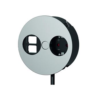 Extensão Elétrica Bachmann TWIST 1S 2P | Cromado - 1