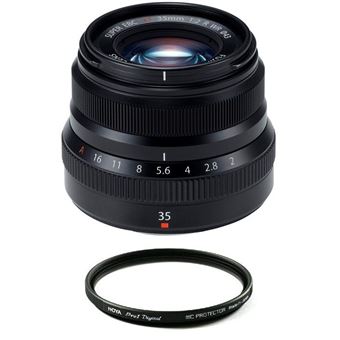 Objectiva Fujifilm XF 35MM F2 R WR Preto + HOYA 43mm PRO 1D Protector - 1