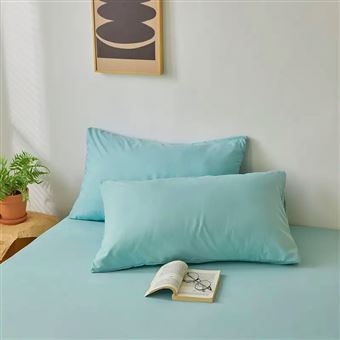 Capa de Almofada com Fecho BOD HOME | Azul Agua | 50x70cm - 1