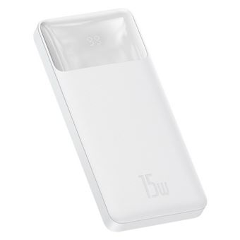 Power Bank Baseus PPBD050002 | 10000 mAh | Branco - 1