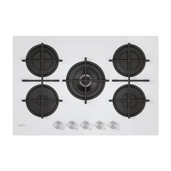 Placa a Gás Candy Moderna CVG74WTW | 74.5 cm | 5 Zonas | Branco - 1