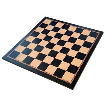 Tabuleiro de Xadrez Ébano Clássico 40x40cm: Escolha com ou sem