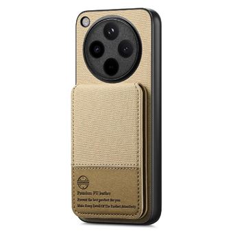 Capa Carteira RFID FLOODKING para OPPO Find X8 Pro| Bege - 1