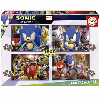 Puzzle Educa Sonic 19631 - 1