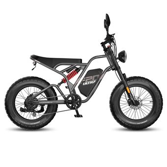 Bicicleta Elétrica FAFREES F20 Ultra (Homologação UE L1e-B) | 750W | 48V25AH | Pneus 20 " | Travões mecânicos | Cinza - 1