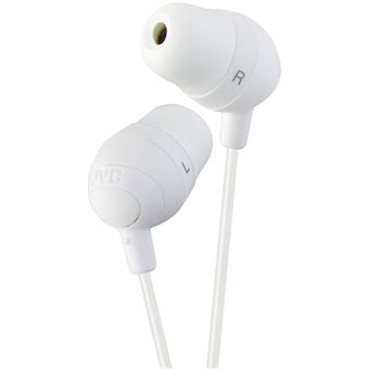 Auriculares JVC Marshmallow Branco