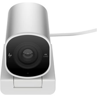 Webcam HP Câmara Web 4K 960 para streaming | Prateado - 1