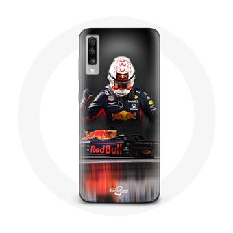 Capa Maniacase para Samsung Galaxy A50 Fórmula 1 Max Verstappen Piloto  F1 Red Bull Rb15 - 1