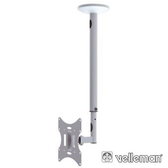 Suporte TV Velleman Lcd/Plasma 23/42"" Tecto 30Kg