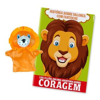 História Sobre Valores Com Fantoche - Leão - 1