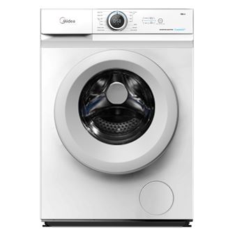 Máquina de Lavar Roupa Midea MF100W80B/1/W-ES | 8 Kg | 1400 RPM | B | Branco - 1