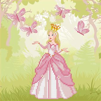Pintar com Diamantes Diamond Dotz | Princess Adventure Canvas Dbx045 - 1