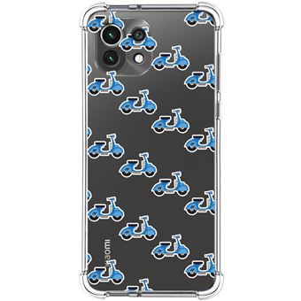 Capa Tumundosmartphone de silicone anti-choque para Xiaomi Mi 11 Lite 4G / 5G / 5G NE design Desenhos de scooter - 1
