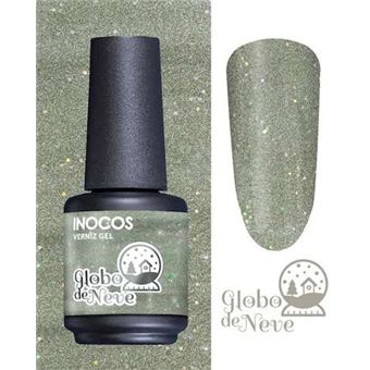 Verniz Gel Inocos Coleção de Natal | Globo de Neve | 15 ml - 1