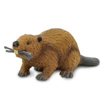 Figura de borracha - Castor - 1