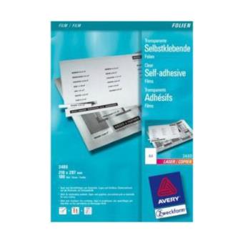 Avery 3480 folha de acetato - 1