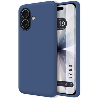 Capa Tumundosmartphone de silicone líquido ultramacio para iPhone 17 (6.3) | azul - 1