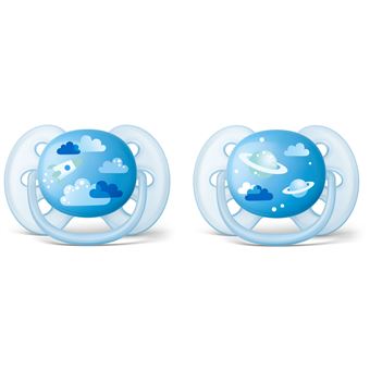 Chupeta para bebé Philips AVENT Ultra macia e flexível, 6-18m, chupeta ultra soft