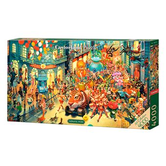 Puzzle CASTORLAND 400379 Art Collection - Carnaval in Rio | 4000 Peças - 1