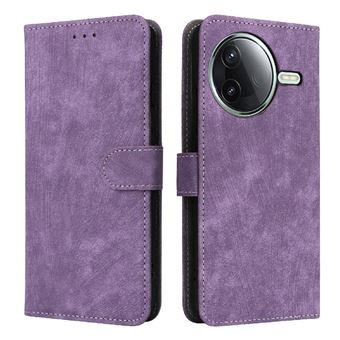 Capa ZURSANA para Xiaomi Poco F7 Pro 5G | Pele Sintética | Fecho Magnético | Compartimento para Cartões com Bloqueio RFID | Violeta - 1